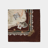 Printed Square 70 Scarf - Zimmermann - Silk - Multicolor