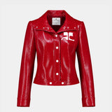 Reedition Jacket - Courreges - Vinyl - Red