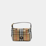Ll Highlands Mini Duffle Purse - Burberry - Cotton - Multicolor