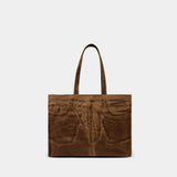Ac Ux Bags000039 Shopper Bag - Acne Studios - Cotton - Brown