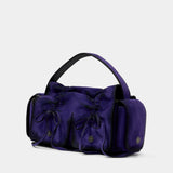 Multipocket Bleached Purse - Acne Studios - Leather - Purple