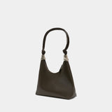 Cuff Shoulder Bag - Staud - Leather - Brown