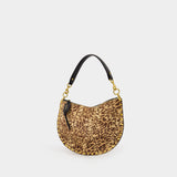 Oskan Soft Zip Clutch - Isabel Marant - Leather - Brown