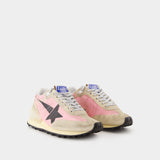 Running Marathon Sneakers - Golden Goose Deluxe Brand - Nylon - Pink