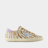 Super Star Sneakers - Golden Goose Deluxe Brand - Leather - Printed
