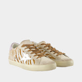 Super Star Sneakers - Golden Goose Deluxe Brand - Leather - Printed