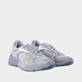 Running Dad Sneakers - Golden Goose Deluxe Brand - Leather - Blue