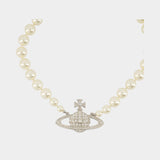 One Row Necklace - Vivienne Westwood - Metal - Silver