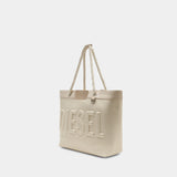3D Shopper Bag - DIESEL - Cotton - White
