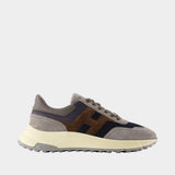 Hyperlight Allacciato H Sneakers - Hogan - Leather - Grey