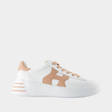 Rebel Sneakers - Hogan - Leather - White