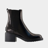 Stivaletto Ankle Boots - Tod's - Leather - Black