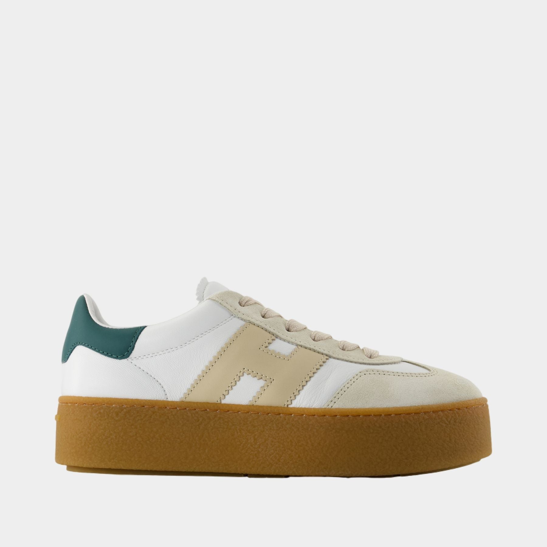 【関税込み】H681 Sneakers - Hogan - Leather - White Sneakers Hogan H681 IVORY for Woman HXW6810FP50LE940B013 | Hogan