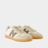 Cool Sneakers - Hogan - Leather - Beige