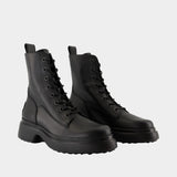 Gomma 74l Ankle Boots - Tod's - Leather - Black
