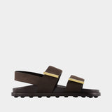 Sandals - Tod's - Leather - Brown