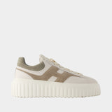 H-Stripes Sneakers - Hogan - Leather - Multicolor