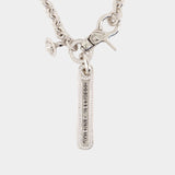Necklace Man. Orpheus - Vivienne Westwood - Brass - Silver plated