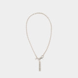 Necklace Man. Orpheus - Vivienne Westwood - Brass - Silver plated