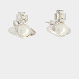 Boucles D'oreilles Gaby - Vivienne Westwood - Metal - White