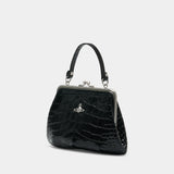 Granny Frame Purse - Vivienne Westwood - Leather - Black