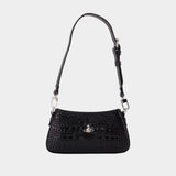 Tasha Shoulder Bag - Vivienne Westwood - Leather - Black