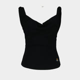 Top Anna - Vivienne Westwood - Cotton - Black