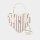 Josephine Heart Crossbody - Vivienne Westwood - Cotton - Multicolor