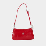 Tasha Shoulder Bag - Vivienne Westwood - Leather - Red