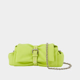 Hazel Treasure Clutch - Vivienne Westwood - Leather - Green