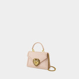 Crossbody - Dolce&Gabbana - Leather - Pink