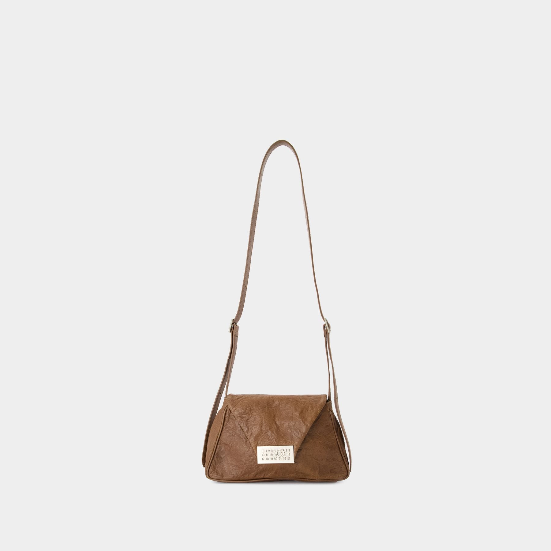 Numeric Medium Worn Out Bag - MM6 Maison Margiela - Leather