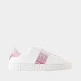 Free Bio Sneakers - Versace - Synthetic - White
