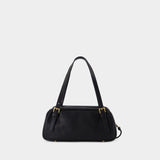 Shoulder Bag - Versace - Leather - Black
