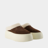 Sabot - Giuseppe Zanotti - Leather - Brown