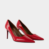 Vernice Vague Pumps - Giuseppe Zanotti - Leather - Red