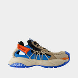 Coconut Sneakers - Versace - Leather - Beige