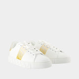 Free Bio Sneakers - Versace - Silk - White