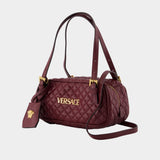 Mini Shoulder Bag - Versace - Leather - Burgundy