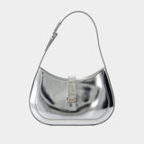 Small Shoulder Bag - Versace - Leather - Silver