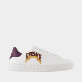 Sneakers - Versace - Synthetic Leather - White