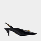 T.55 Pumps - Versace - Leather - Black
