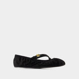 Ballerinas - Dolce&Gabbana - Satin - Black