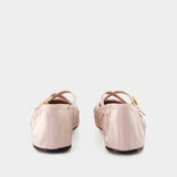 Ballerinas - Dolce&Gabbana - Satin - Neutral