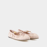 Ballerinas - Dolce&Gabbana - Satin - Neutral