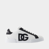 Port.light Strobel Sneakers - Dolce&Gabbana - Leather - White