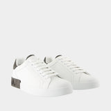 Portofino Sneakers - Dolce&Gabbana - Leather - White