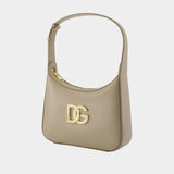 3.5 Shoulder Bag - Dolce&Gabbana - Leather - Grey