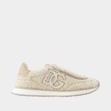 Sneakers Cushion - Dolce&Gabbana - Leather - Beige