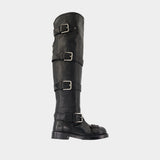 Stivale Boots - Dolce&Gabbana - Leather - Black